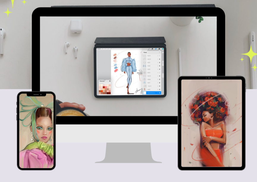 Procreate: коммерческая иллюстрация. 3 урок